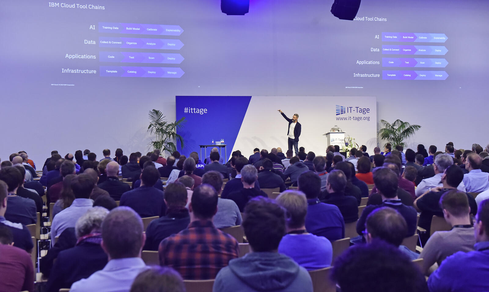 Der große Keynote-Saal des Kap Europa © IT-Tage / Alkmene Verlag